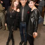 Richard Parsakian, Tori Mistick, and friend celebrating the holidays in style.