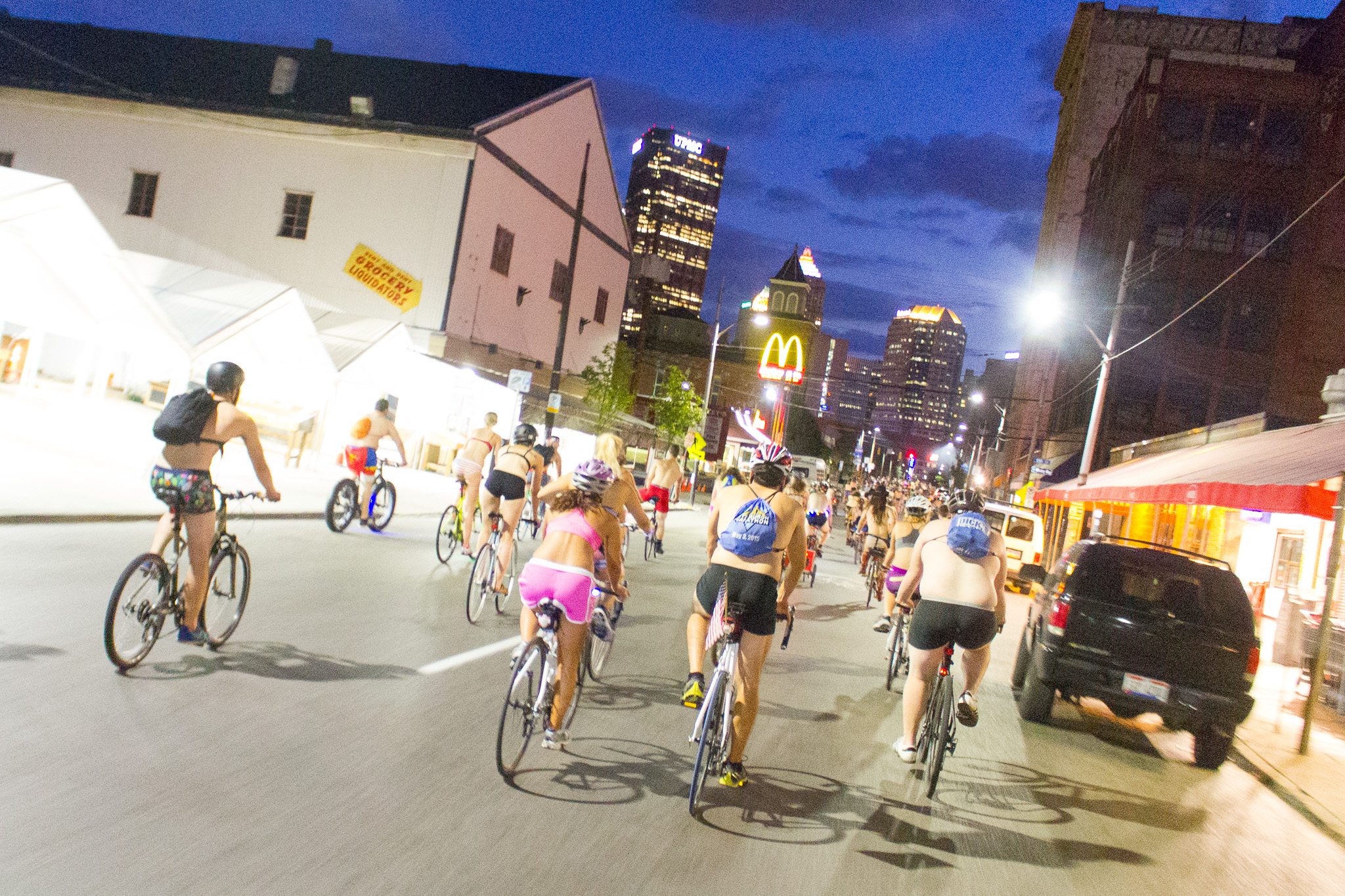 Undressed PGH Underwear Bike Ride