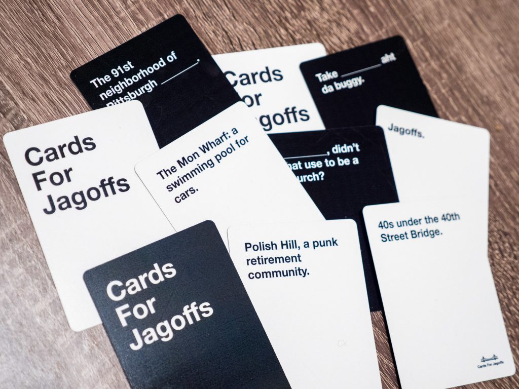 Introducing Cards for Jagoffs: A Game for Yinz